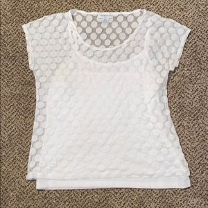 Petite polka dot top